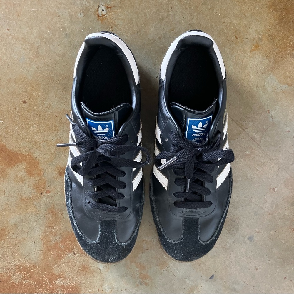 Adidas Samba OG Sneakers, Core Black/Cloud White/Gum
